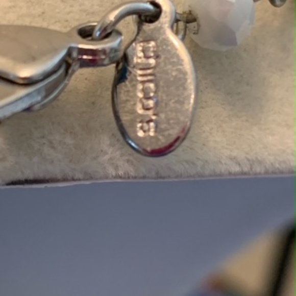 Shades of Blue and Gold Sparkle Necklace by Chico's - Picture 7 of 7